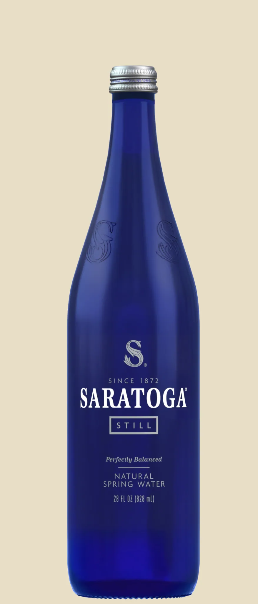 Saratoga Spring Water 828ml bottle