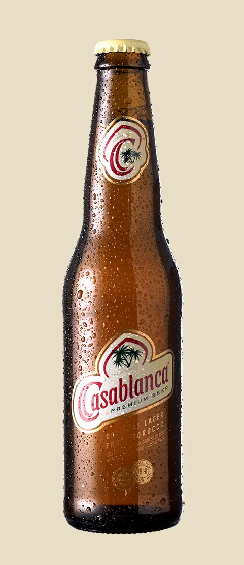 Casa Moroccan lager bottle